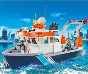 bateau remorqueur City Action Playmobil 9148 présentation